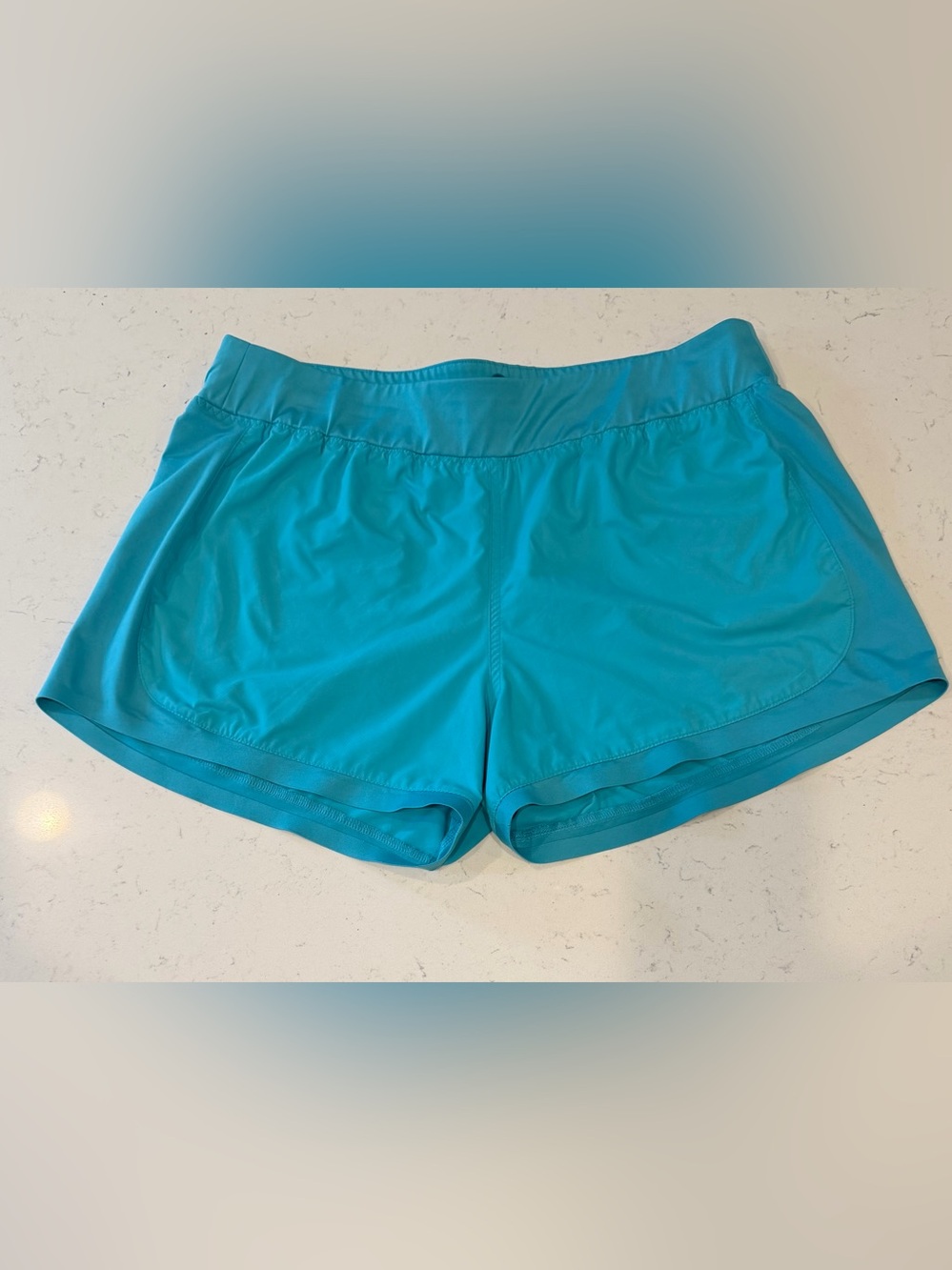 Athleta Teal Athletic Shorts